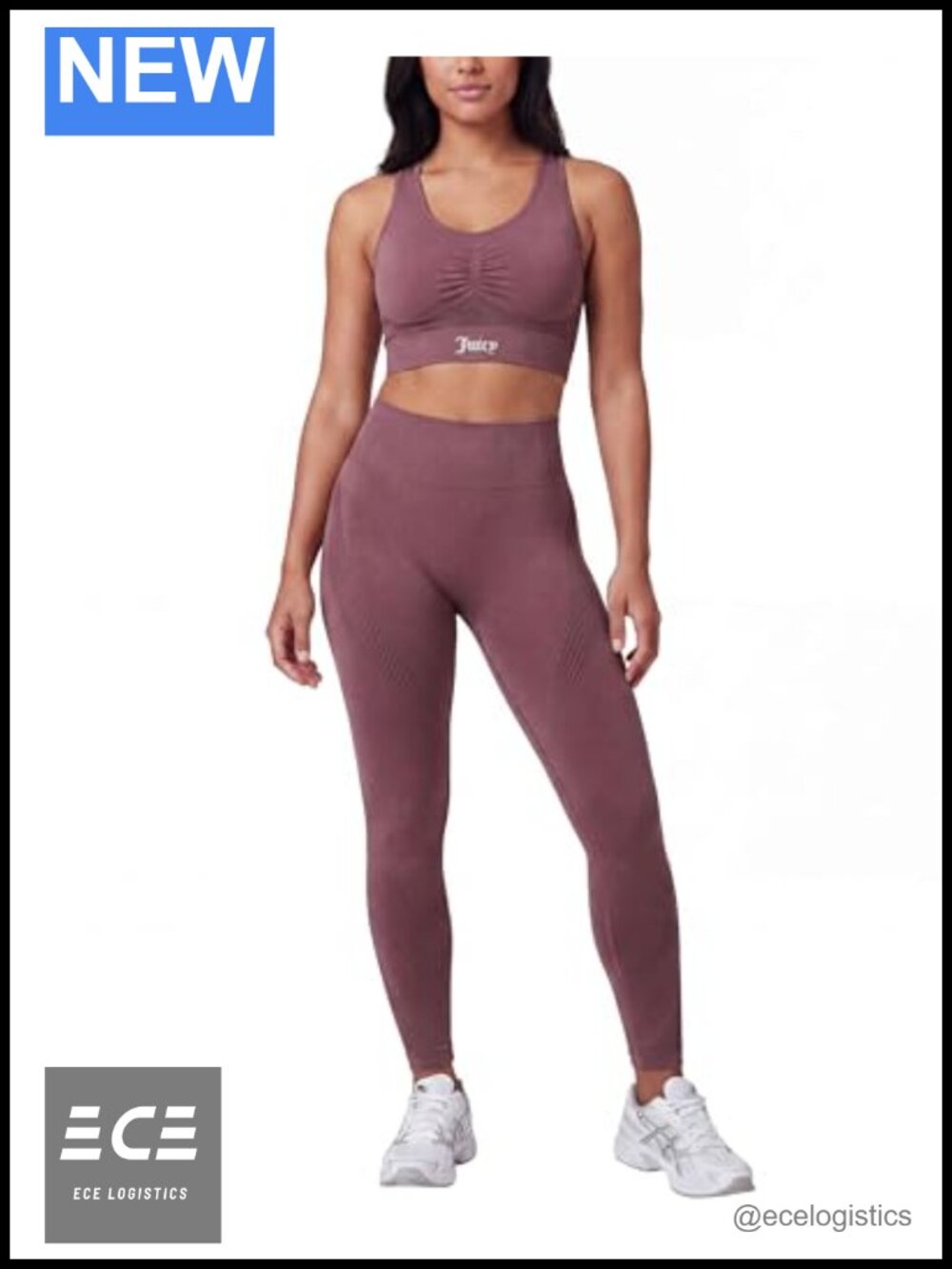 Womens Seamless Workout Set Sports Bra High Waisted Legging Gym Yoga